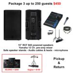 Party sound hire